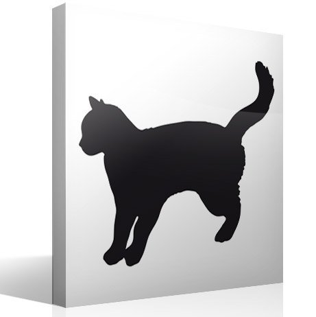 Stickers muraux: Silhouette de chat