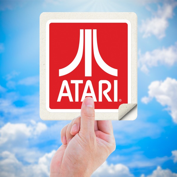 Autocollants: Atari Logo