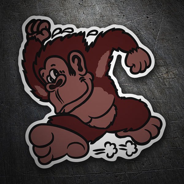 Autocollants: Donkey Kong rétro