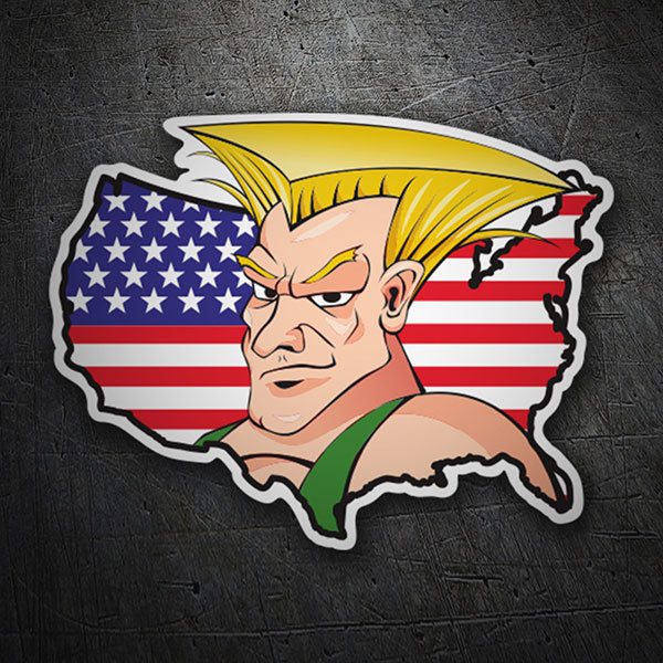 Autocollants: Guile