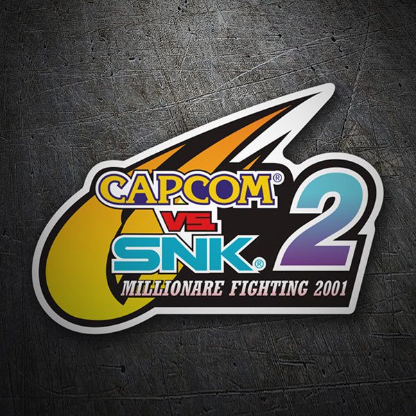 Autocollants: Capcom Vs Snk 2