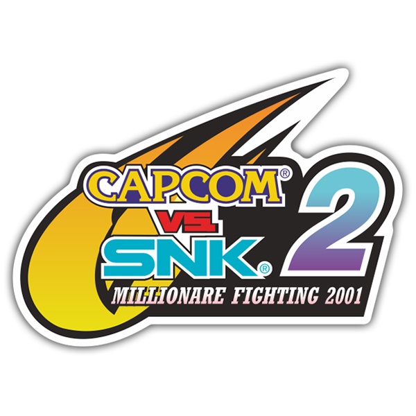 Autocollants: Capcom Vs Snk 2