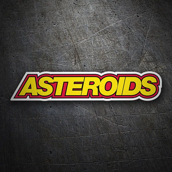 Autocollants: Logo Asteroids