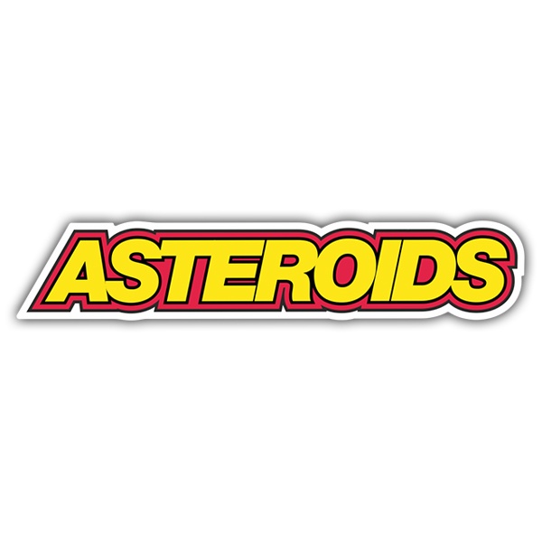 Autocollants: Logo Asteroids