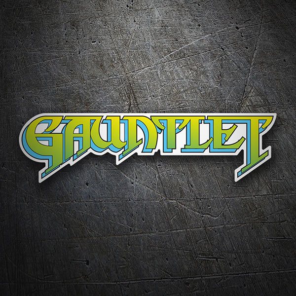 Autocollants: Gauntlet Logo