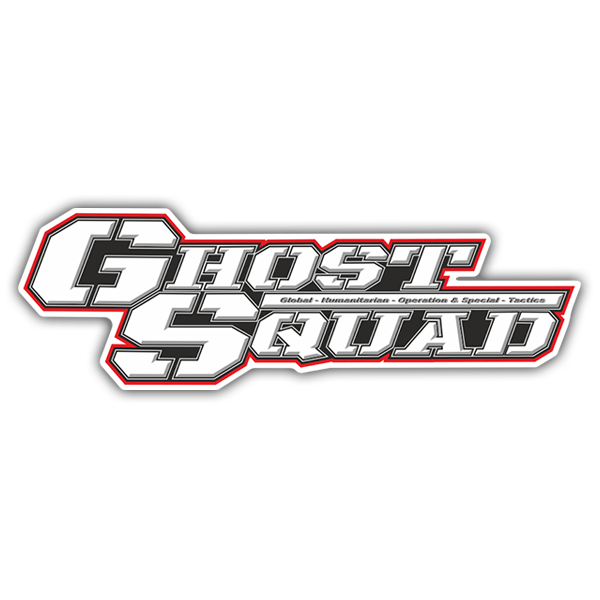 Autocollants: Logo Ghost Squad