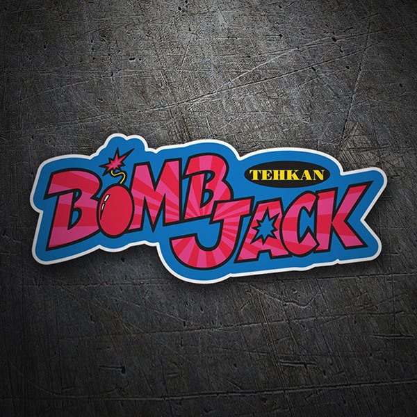 Autocollants: Bomb Jack Logo
