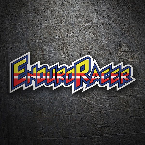 Autocollants: Logo Enduro Racer
