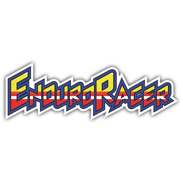 Autocollants: Enduro Racer Logo