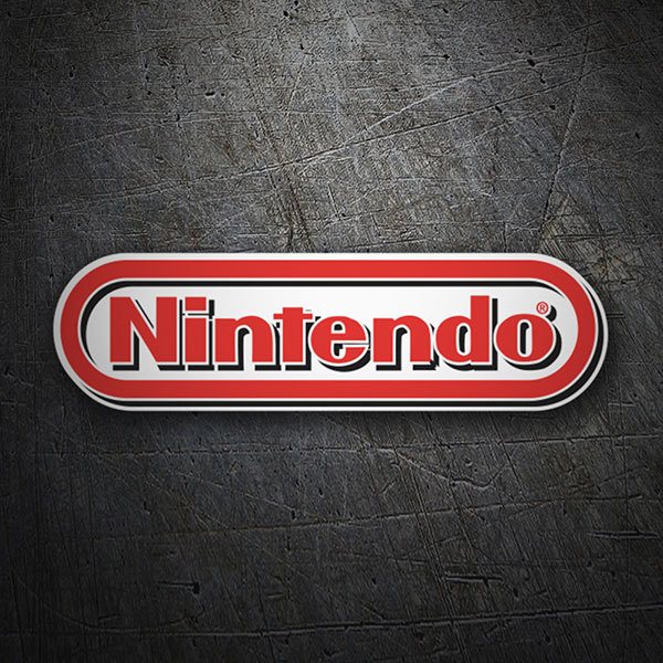 Autocollants: Nintendo Logo 3D