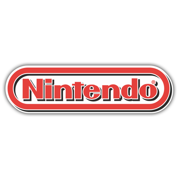 Autocollants: Nintendo Logo 3D