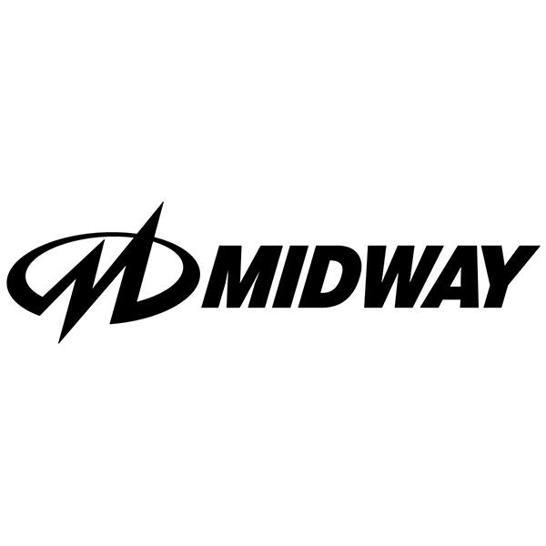 Autocollants: Midway Logo