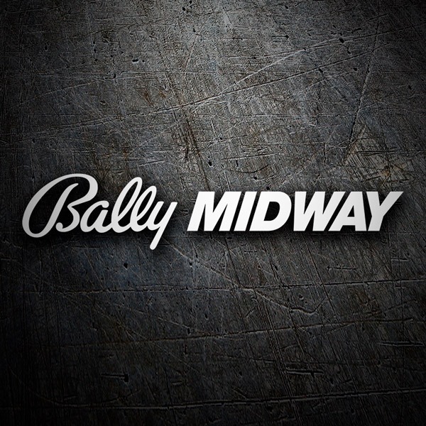 Autocollants: Bally Midway Logo 0
