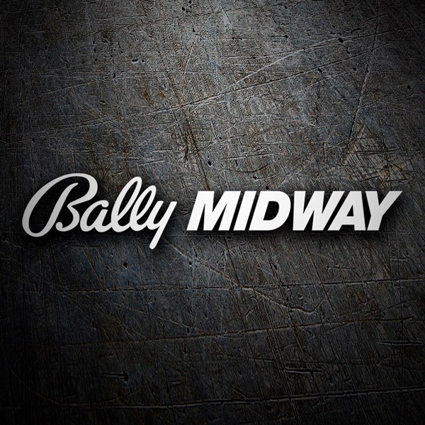 Autocollants: Bally Midway Logo