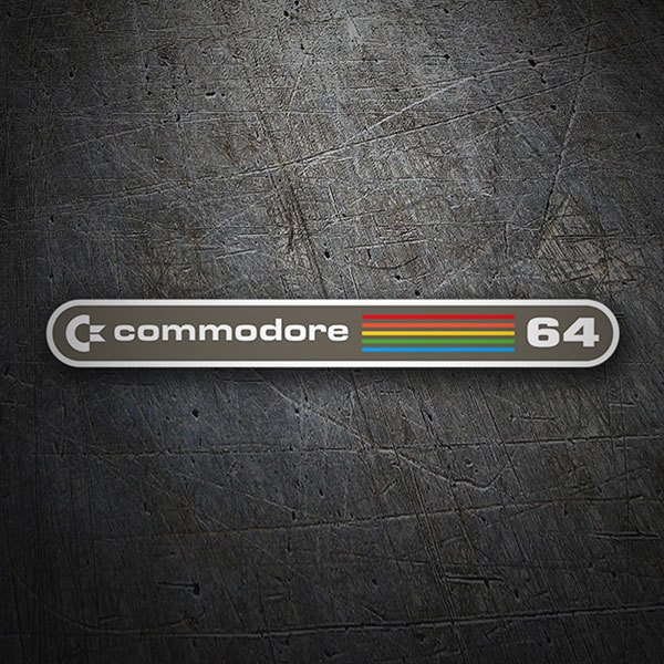 Autocollants: Commodore 64 Logo