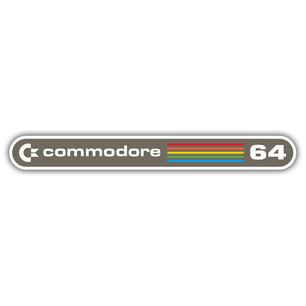 Autocollants: Commodore 64 Logo