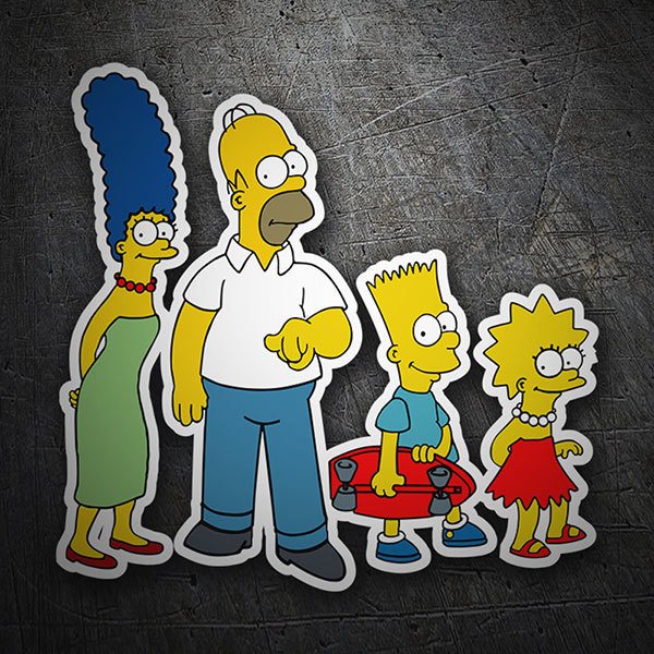 Autocollants: Simpsons