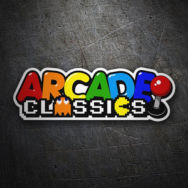Autocollants: Arcade Classics Pacman