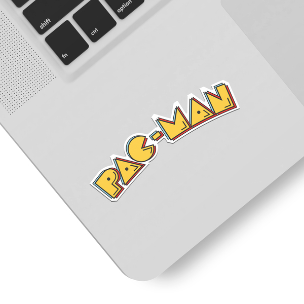 Autocollants: Pac-Man Logo