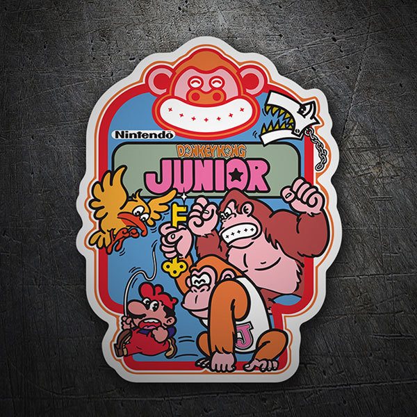 Autocollants: Donkey Kong Junior Jeu vidéo