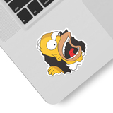 Autocollants: Homer mange des murs 3