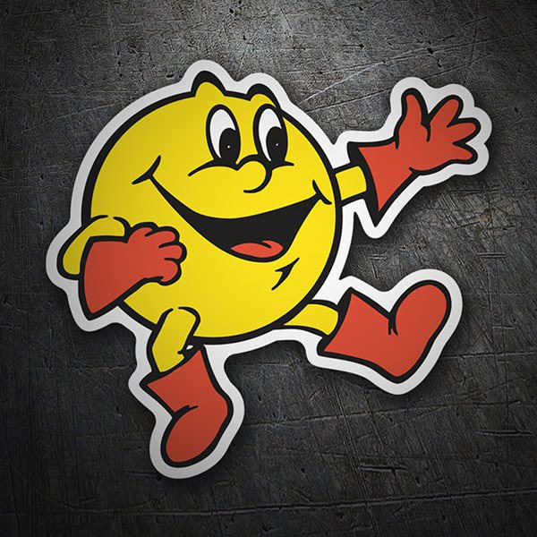 Autocollants: Pac-Man Danse