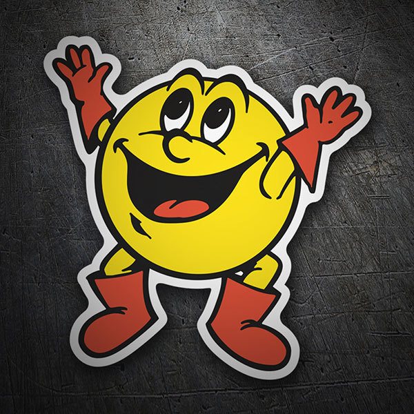 Autocollants: Pac-Man Sauter