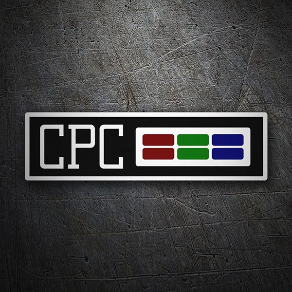 Autocollants: Amstrad CPC 1