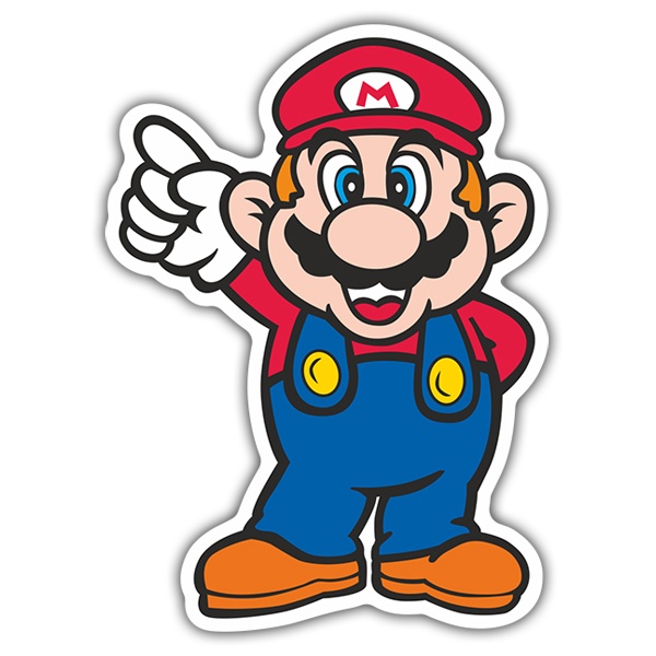 Autocollants: Super Mario Top