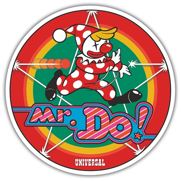 Autocollants: Mr. Do! Logo