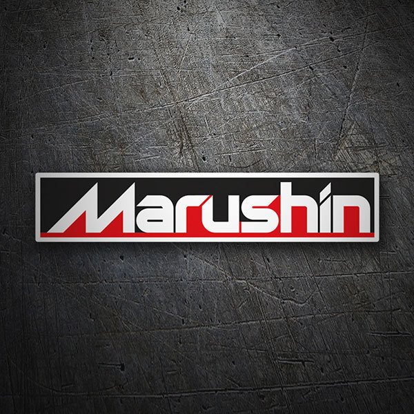 Autocollants: Marushin Logo