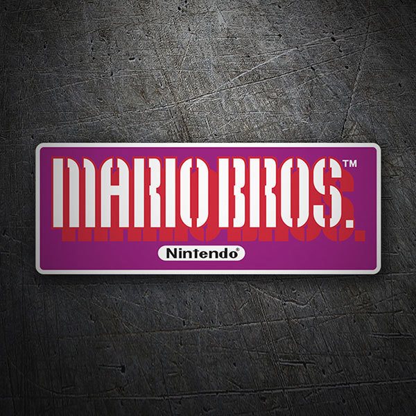 Autocollants: Super Mario Bros Nintendo