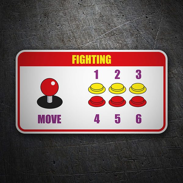 Commandes d'arcade Fighting 0