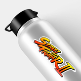 Autocollants: Street Fighter II Logo Ombre 4