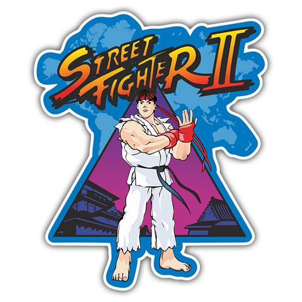 Autocollants: Ryu (Street Fighter II) 0