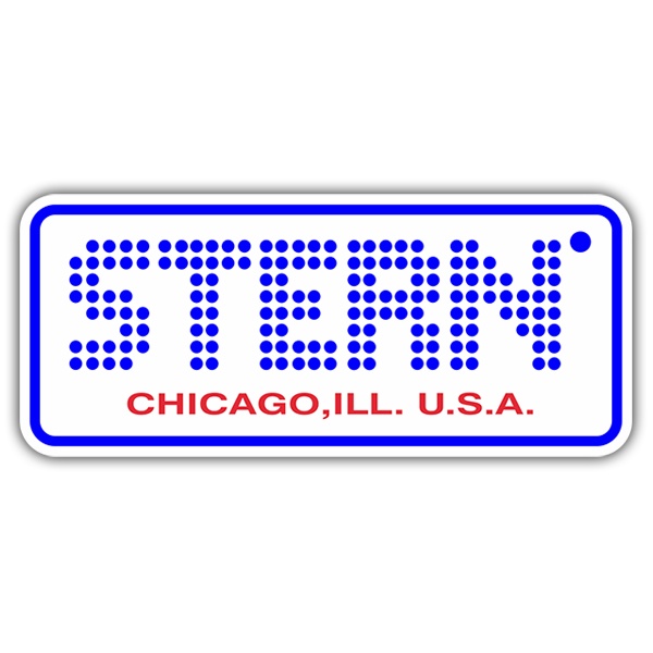 Autocollants: Stern Chicago