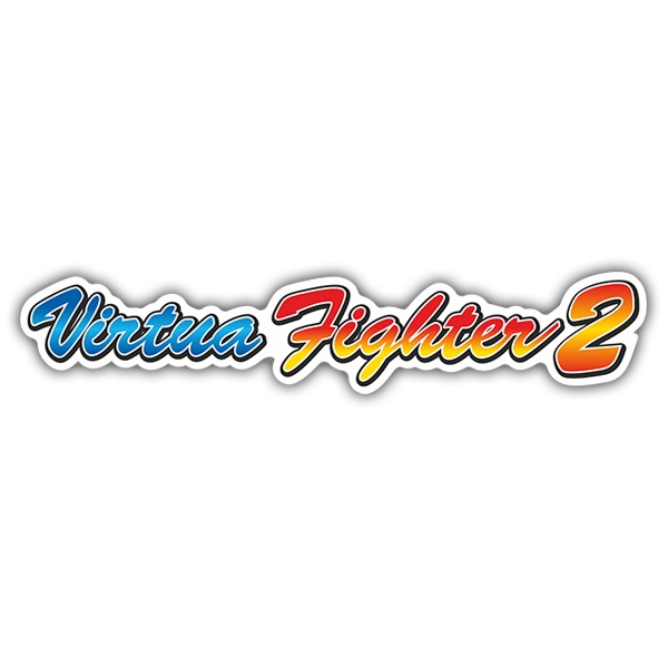 Autocollants: Virtua Fighter 2 en Design R&eacute;tro