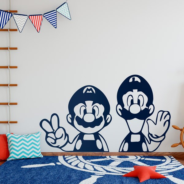 Stickers pour enfants: Mario et Luigi