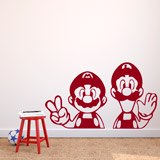 Stickers pour enfants: Mario et Luigi 3
