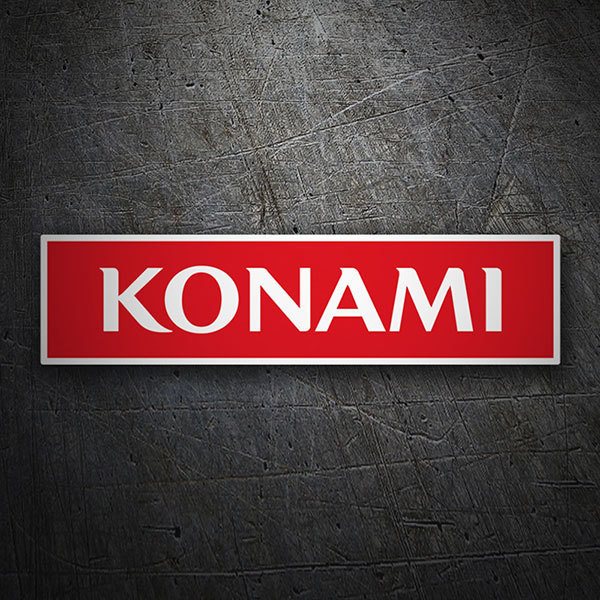 Autocollants: Konami Logo