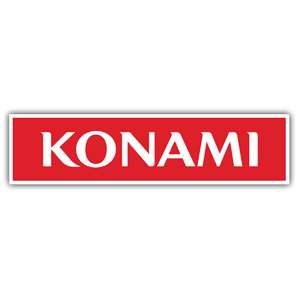Autocollants: Konami Logo