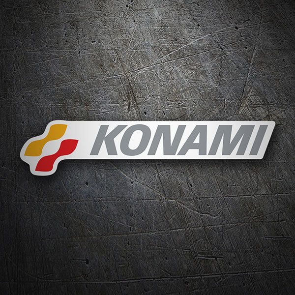 Autocollants: Logo Konami