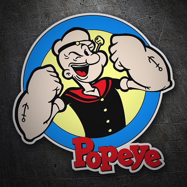 Autocollants: Popeye le marin