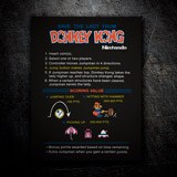 Autocollants: Instructions pour Donkey Kong 3
