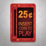 Autocollants: Insert Coin to Play 3