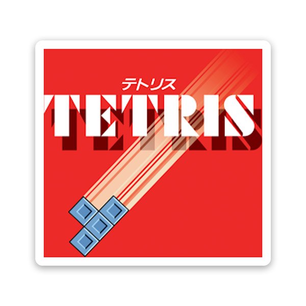 Autocollants: Tetris, version japonaise