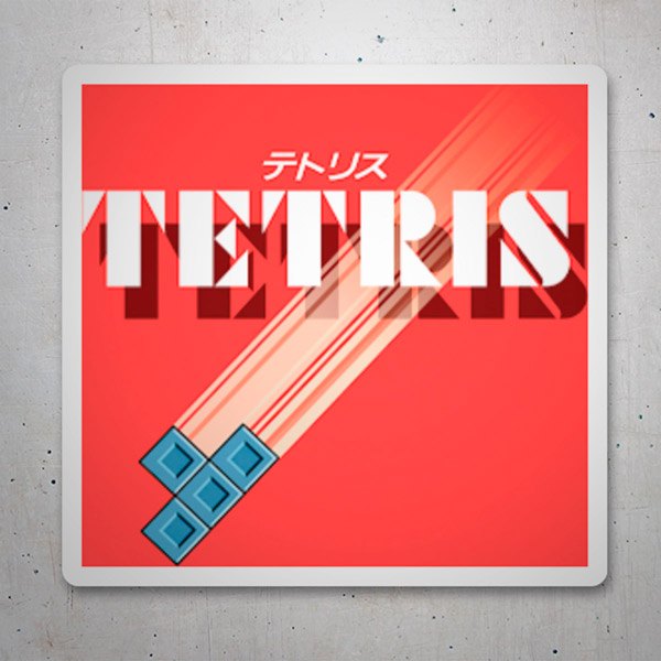Autocollants: Tetris, version japonaise