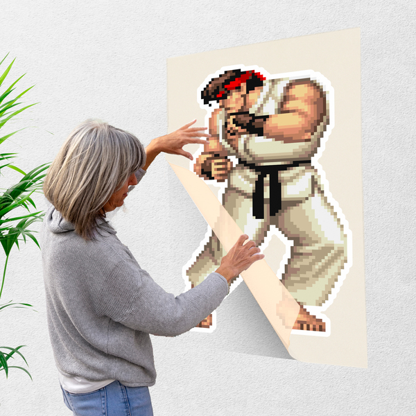 Ryu pixel art 16 bits - Street Fighter 5