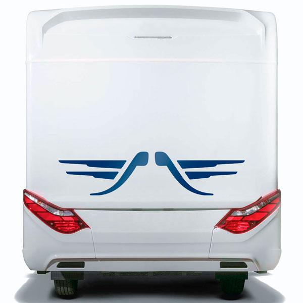 Stickers camping-car: Arca Flügel