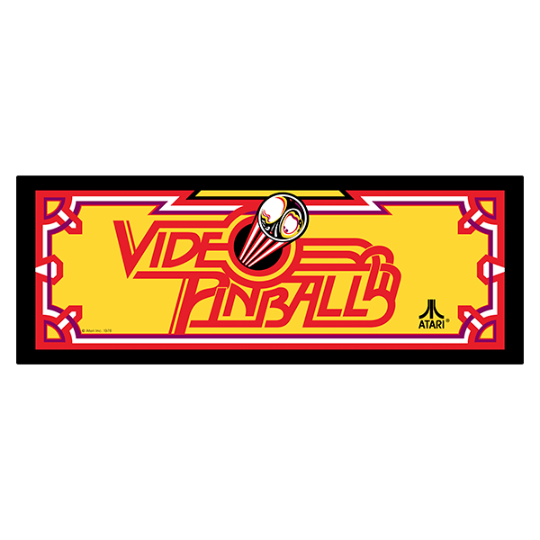 Autocollants: Video Pinball